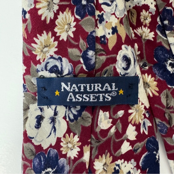 3/$24 Vintage Cotton Necktie - Picture 2 of 3